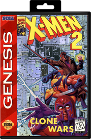 X-Men 2: Clone Wars - Box - Front - Reconstructed Image
