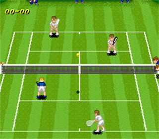 Super Tennis - Screenshot - Gameplay Image