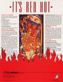Fireball Classic - Advertisement Flyer - Back Image