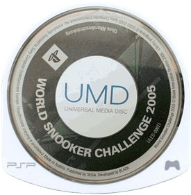 World Snooker Challenge 2005 - Disc Image