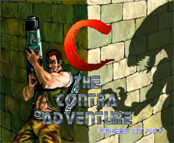 C: The Contra Adventure - Screenshot - Game Title Image