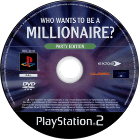 Who Wants to be a Millionaire: Party Edition - Disc Image