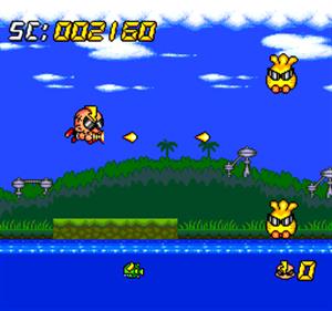 Super Air Zonk: Rockabilly-Paradise - Screenshot - Gameplay Image
