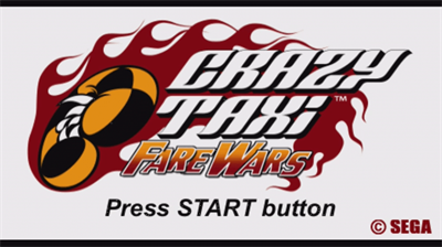 Crazy Taxi: Fare Wars - Screenshot - Game Title Image