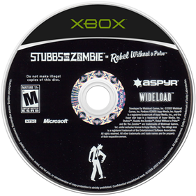 Stubbs the Zombie in Rebel Without a Pulse - Disc Image