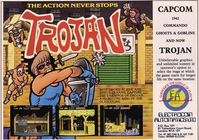 Trojan - Advertisement Flyer - Front Image