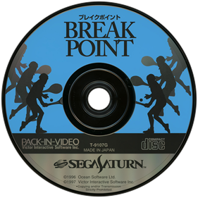 Break Point Tennis - Disc Image