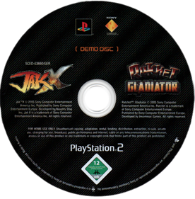 Jak X / Ratchet: Gladiator - Disc Image