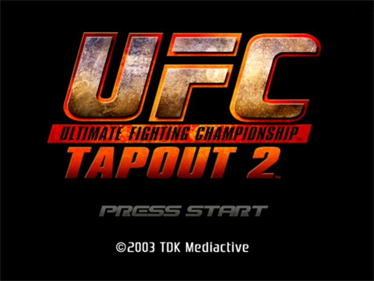 UFC: Ultimate Fighting Championship: Tapout 2 - Screenshot - Game Title Image