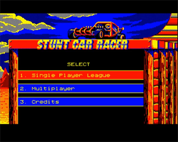 Stunt Car Racer - Screenshot - Game Select Image