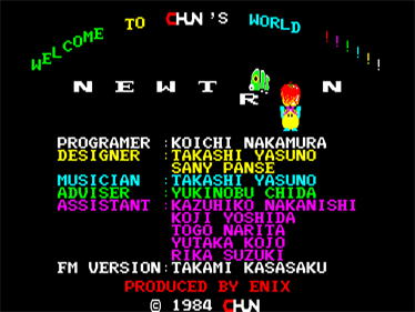 Newtron - Screenshot - Game Title Image
