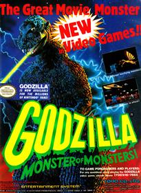 Godzilla: Monster of Monsters - Advertisement Flyer - Front Image