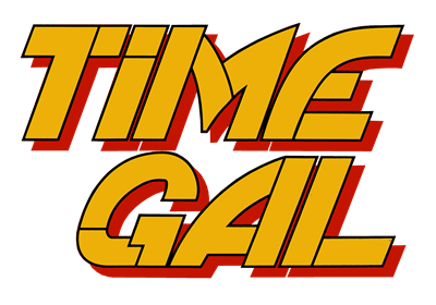 Time Gal & Ninja Hayate - Clear Logo Image