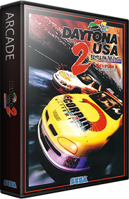Daytona USA 2: Battle on the Edge - Box - 3D Image