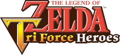 The Legend of Zelda: Tri Force Heroes - Clear Logo Image