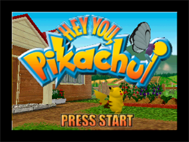Hey You, Pikachu! - Screenshot - Game Title Image