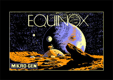 Equinox  - Screenshot - Game Title Image
