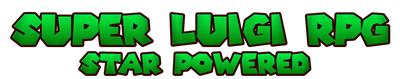Super Luigi RPG: Star Powered - Clear Logo Image