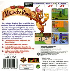 Tom and Jerry: The Magic Ring - Box - Back Image