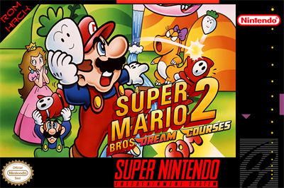 Super Mario Bros. 2: Dream Courses - Fanart - Box - Front Image