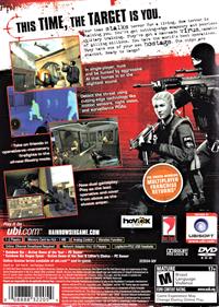 Tom Clancy's Rainbow Six: Lockdown - Box - Back Image