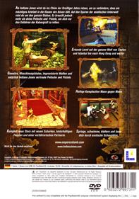 Indiana Jones and the Emperor's Tomb - Box - Back Image