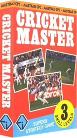 Cricket Master - Box - 3D Image