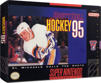 Brett Hull Hockey 95 - Box - 3D Image
