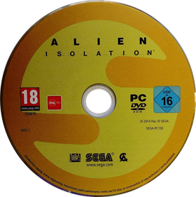 Alien: Isolation - Disc Image