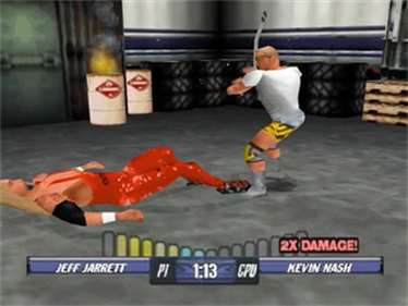WCW Backstage Assault - Screenshot - Gameplay Image