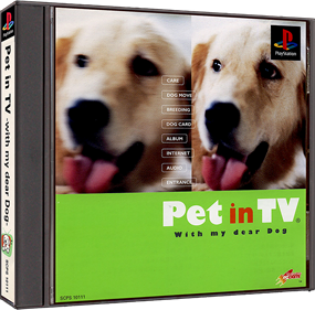 Pet in TV: With My Dear Dog - Box - 3D Image