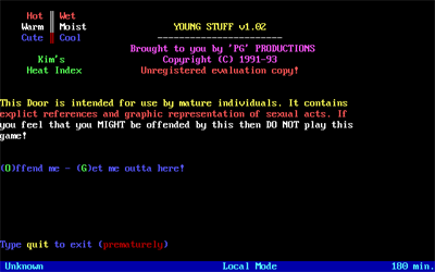 Young Stuff - Screenshot - Game Title Image