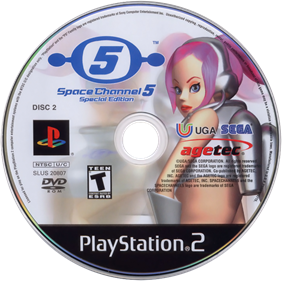 Space Channel 5: Special Edition - Disc Image