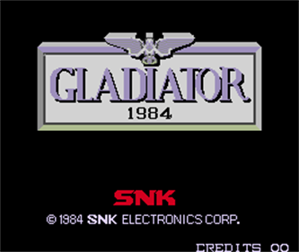 Gladiator 1984 - Screenshot - Game Title Image