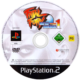 Fatal Fury: Battle Archives Volume 1 - Disc Image