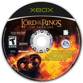 The Lord of the Rings: The Third Age - Disc Image