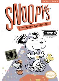 Snoopy's Silly Sports Spectacular! - Box - Front - Reconstructed