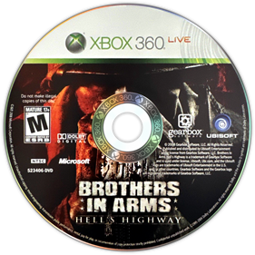 Brothers in Arms: Hell's Highway - Disc Image