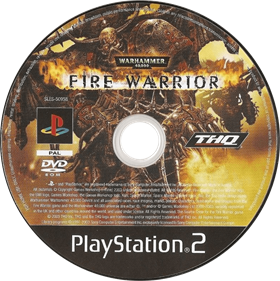 Warhammer 40,000: Fire Warrior - Disc Image