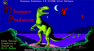 Dinosaur Predators - Screenshot - Game Title Image