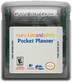 Mary-Kate and Ashley: Pocket Planner - Fanart - Cart - Front