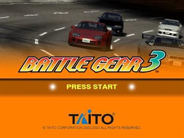 Battle Gear 3 - Screenshot - Game Title Image