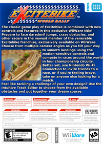 Excitebike: World Rally - Fanart - Box - Back Image