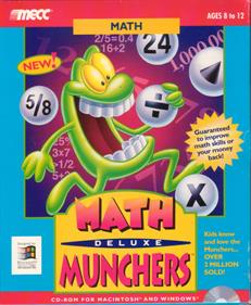 Math Munchers Deluxe - Box - Front Image