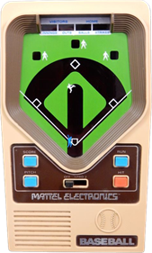Mattel Electronics: Baseball - Cart - Front Image