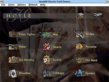 Hoyle Classic Card Games (1997) - Screenshot - Game Title Image