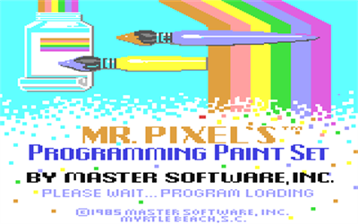 Mr. Pixel's Programming Paint Set - Screenshot - Game Title Image
