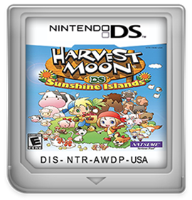 Harvest Moon DS: Sunshine Islands - Fanart - Cart - Front Image