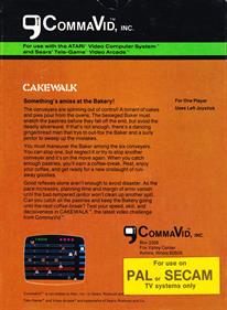 Cakewalk - Box - Back Image