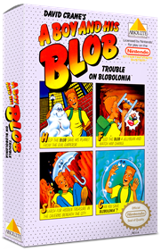 A Boy and His Blob: Trouble on Blobolonia - Box - 3D Image